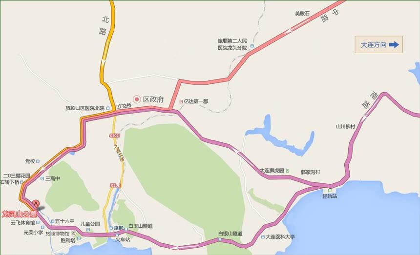 【大连旅顺龙凤山公墓】怎么样